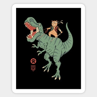 T-Rex Catana Sticker